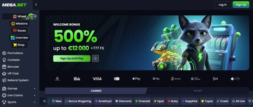 Kennismaking met het Megabet Platform